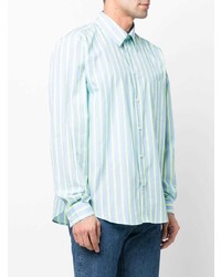 MSGM Stripe Print Shirt