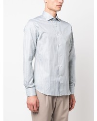 Canali Striped Cotton Shirt
