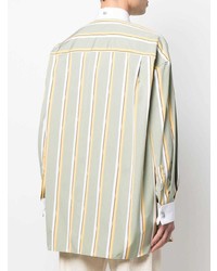 Raf Simons Striped Oversized Shirt