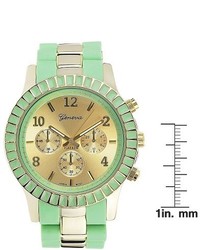 Geneva Platinum Link Watch Mint