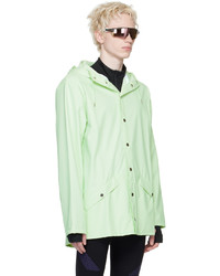 Rains Green Jacket