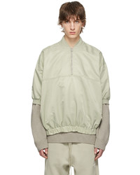 Essentials Green Nylon Jacket