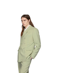 Burberry Green Tailoring Blazer