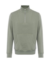 French Connection Funnel Neck Quarter Zip Pullover