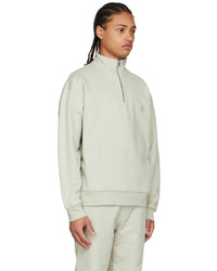 Frame Gray Cotton Sweatshirt