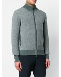 Doriani Cashmere High Neck Zipped Sweater