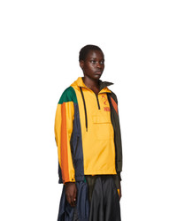 Nike Yellow And Multicolor Sacai Edition Nrg Ni 01 Hooded Anorak