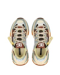 Dolce & Gabbana Airmaster Mixed Material Sneakers