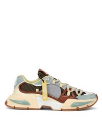 Dolce & Gabbana Airmaster Mixed Material Sneakers