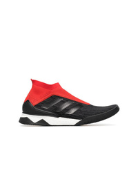 adidas Black And Red Predator Sneakers