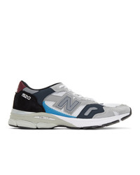 New Balance Blue And Grey Made In Uk 920 Sneakers