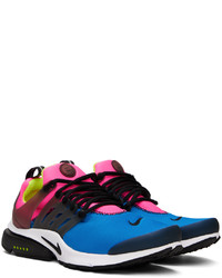 Nike Blue Pink Air Presto Sneakers