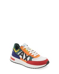Armani Exchange Colorblock Sneaker In Multicolor At Nordstrom