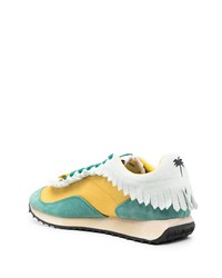 Palm Angels Colour Block Fringes Sneakers
