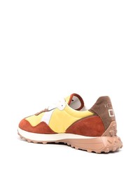 D.A.T.E Colour Block Low Top Sneakers