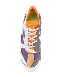 Kolor Colour Block Panelled Sneakers