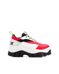 MSGM Colour Block Tractor Sneakers