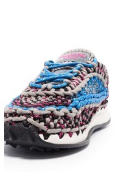 Valentino Garavani Crochet Detail Low Top Sneakers