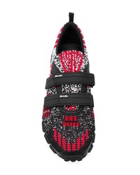 Prada Crossection Knit Sneakers