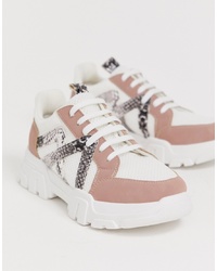 ASOS DESIGN Drone Chunky Trainers In Multi