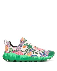 Walter Van Beirendonck Floral Print Sneakers