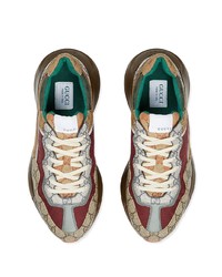 Gucci Gg Rhyton Low Top Sneakers