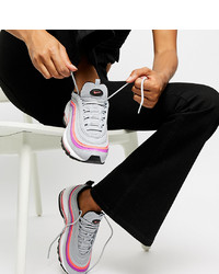 Nike Grey And Pink Air Max 97 Trainerspink