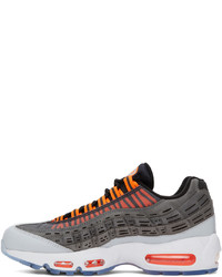 Nike Grey Orange Kim Jones Edition Air Max 95 Sneakers