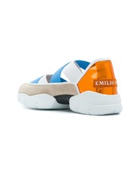 Emilio Pucci Multi Strap Sneakers