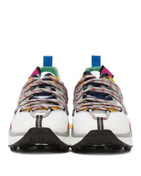 DSQUARED2 Multicolor Bubble Sneakers
