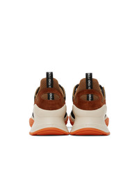 Fendi Multicolor Ffluid Low Top Sneakers
