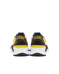 Fendi Multicolor Flow Sneakers