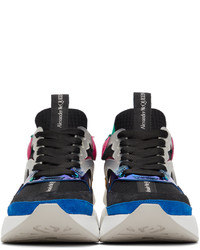 Alexander McQueen Multicolor Suede Sneakers