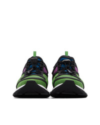 Givenchy Multicolour Three Toned Spectre Runner Low Sneakers