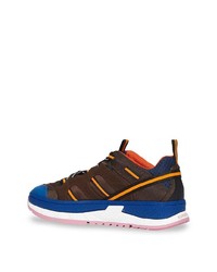 Burberry Nylon And Mesh Union Sneakers