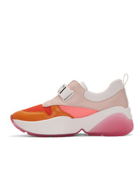 Emilio Pucci Orange Positano Sneakers