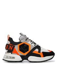 Philipp Plein Panelled Chunky Sole Sneakers