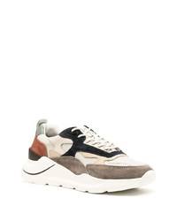 D.A.T.E Panelled Lace Up Sneakers