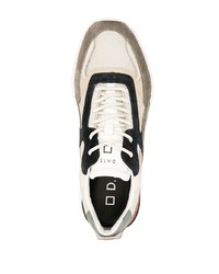 D.A.T.E Panelled Lace Up Sneakers