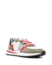 Philippe Model Paris Panelled Low Top Sneakers