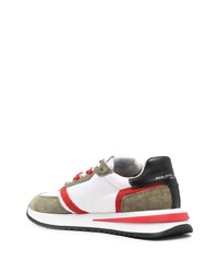 Philippe Model Paris Panelled Low Top Sneakers