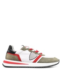 Philippe Model Paris Panelled Low Top Sneakers