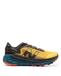 New Balance Patchwork Design Embossed Sole Sneakers