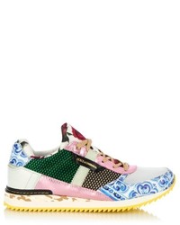 Dolce & Gabbana Patchwork Leather Trainers