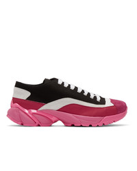 ION Pink And Black N6 Sneakers
