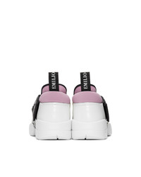 Emilio Pucci Pink City Cross Sneakers