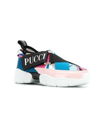 Emilio Pucci Pschedelic City Slip One Sneakers