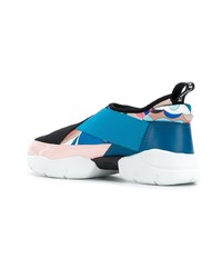 Emilio Pucci Pschedelic City Slip One Sneakers