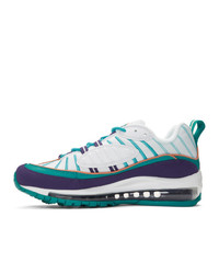 Nike Purple And Blue Air Max 98 Sneakers