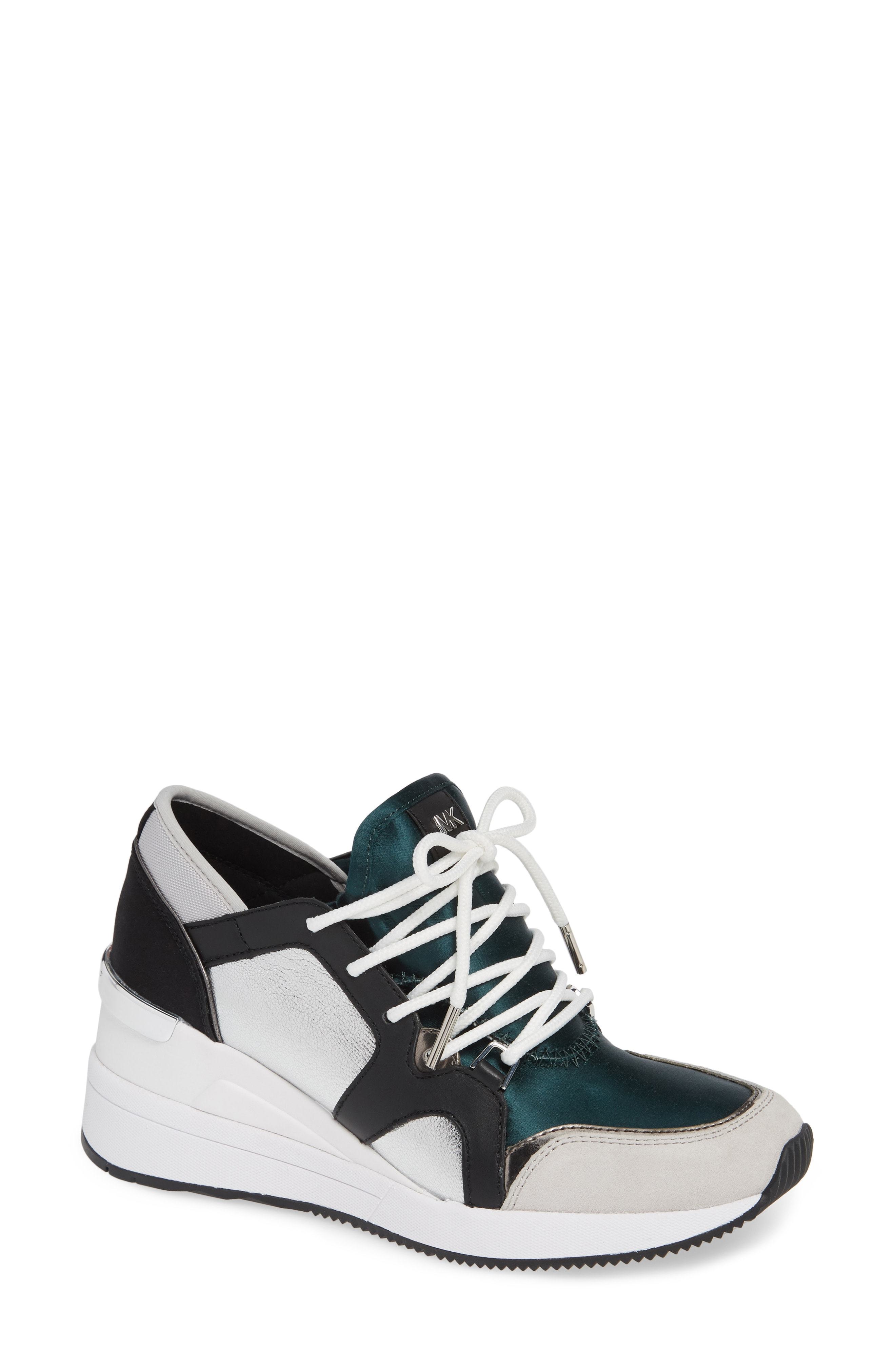 MICHAEL Kors Scout Trainer Wedge Sneaker, $57 | Nordstrom | Lookastic